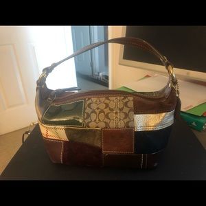 Coach multi-pattern bag